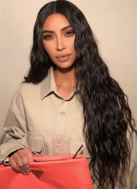 Kim Kardashian Curly Hair