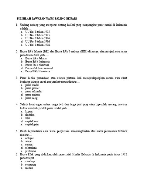 Contoh soal bahasa inggris kelas xii beserta kunci jawabannya. Soal Pilihan Ganda Tentang Jurnal Kusus Perusahaan Dagang ...