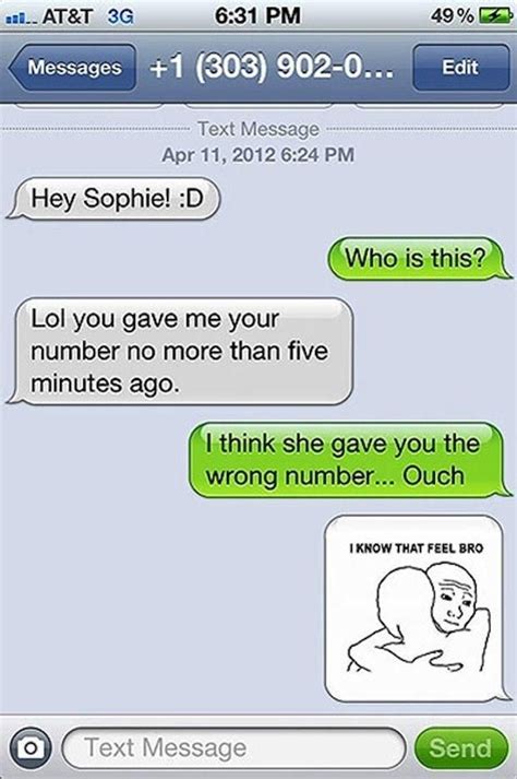 Hilarious Wrong Number Texts Pics
