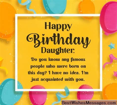 50 Best Happy Birthday Messages For Daughter