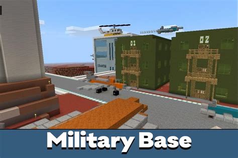 Military Base Map For Minecraft Pe Maps For Minecraft Pe