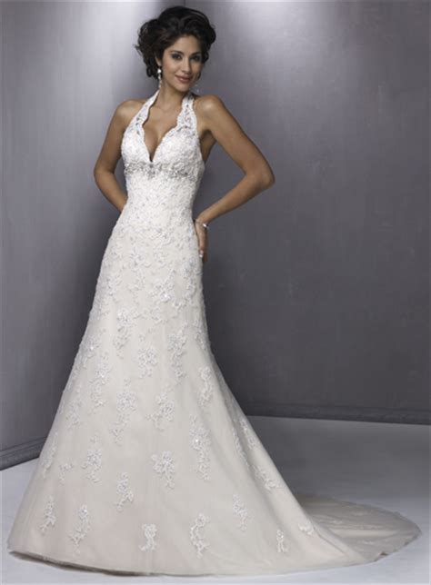 The Halter Neck Style For Your Wedding Gown Free Wedding