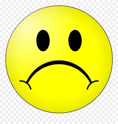 Download Sad Face Smiley Free Download Clip Art On Frowny Face Png