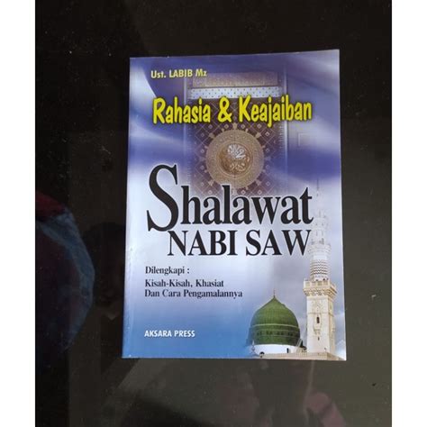 Jual Buku Kumpulan Shalawat Nabi Dan Khasiatnya Shopee Indonesia
