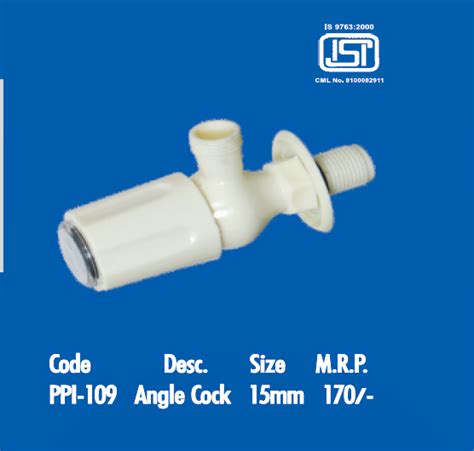 Poly Plast Ptmt Angle Cock For Bathroom Fitting At Rs 170piece In New Delhi