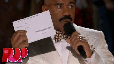 Steve Harvey Makes Huge Mistake At Miss Universe Pageant Youtube