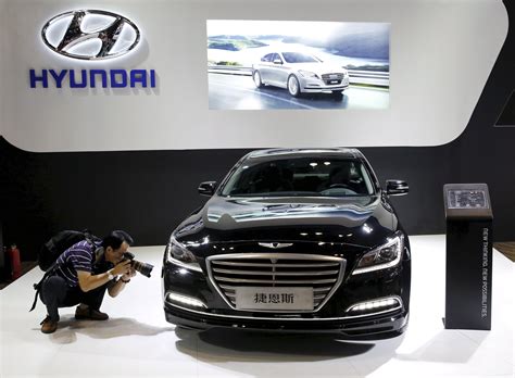 Hyundai Moves Up A Gear With Luxury Car Brand The Japan Times
