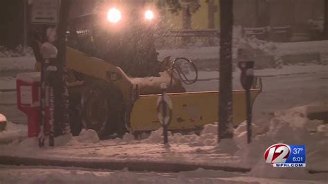 Ridot Seeking Plow Drivers After Seasons First Snowfall Youtube