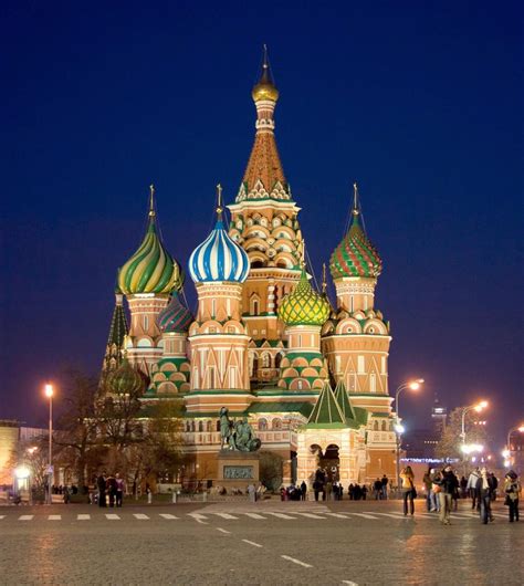 St Basils Cathedral Moscow Russia Places4traveler Best Tourism