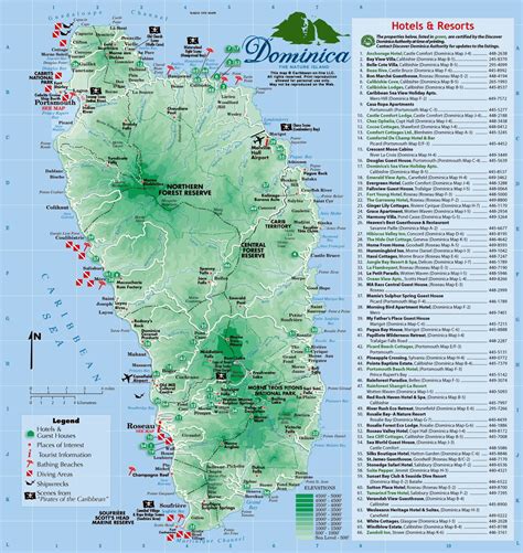Large Dominica Island Maps For Free Download And Print High Resolution And Detailed Maps