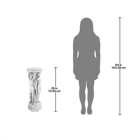 Sculptural Pedestals Column Of The Maenads Design Toscano