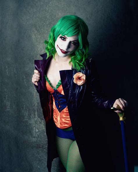 Pixiequinncosplay As Female Joker Female Joker Halloween Face Makeup Halloween Face