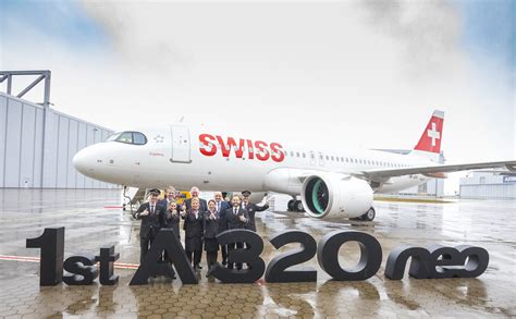 Swiss A Reçu Son Premier Airbus A320neo Abouttravel