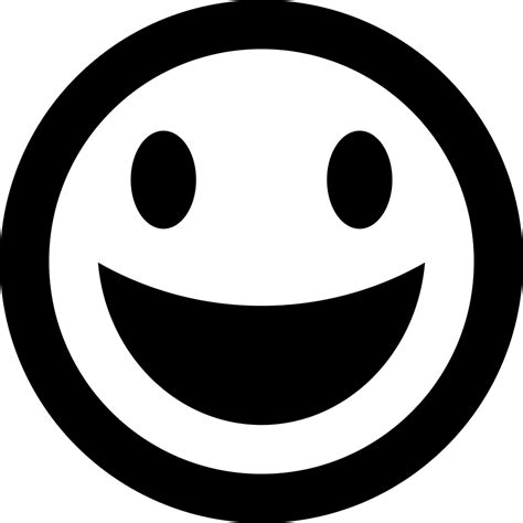 Happy Emoticon Smiley Face Svg Png Icon Free Download 1501