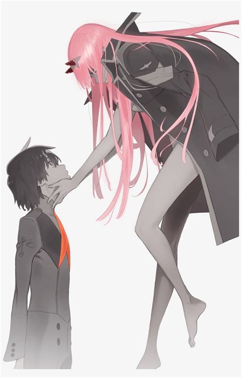 Download Png Darling In The Franxx Hiro And Zero Two Png Image