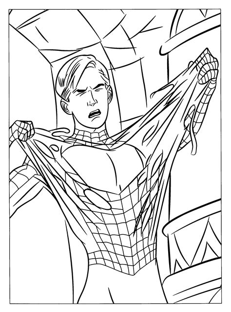 Coloring spiderman can be a little tough because there are a lot of intricacies in his appearance. Coloring Page - Spiderman 3 coloring pages 23