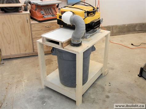 Make A Mobile Planer Stand Woodworking Stand Used Woodworking Tools