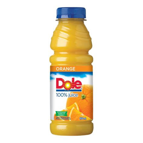 Dole Bottled Juices Orange 450ml London Drugs