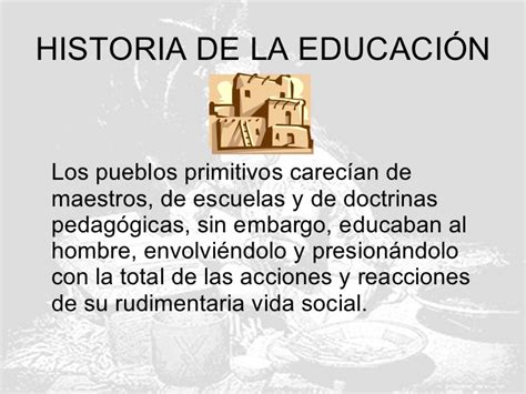 Historia De La Educacion Introduccion