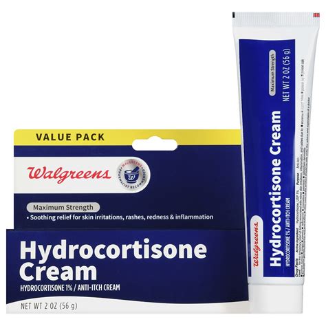 Walgreens Hydrocortisone Cream 1 Walgreens