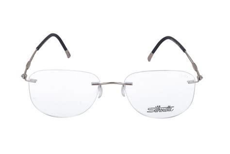 Silhouette 5521 Ex 7530 Rimless Eyeglasses 52mm