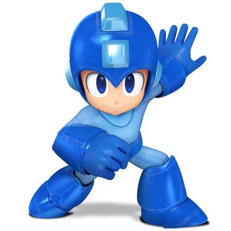 Megaman Classic Pose Render By Nibroc Rock On Deviantart