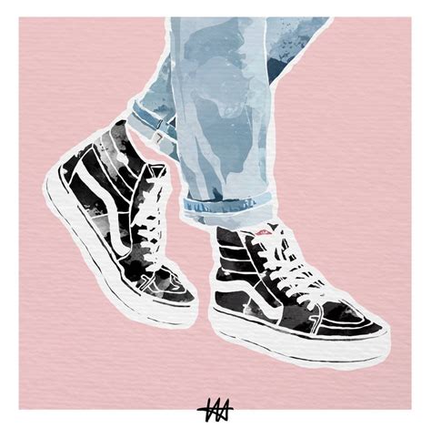 Your Weekly Art Fix By Lena Hrnt Shoe Art Vans Girls Sneakers