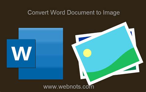 How To Convert Word Document To Image Png   Or Tiff Webnots