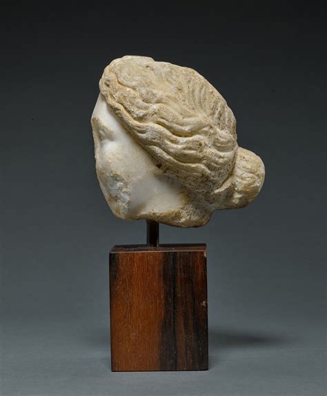 A Fragmentary Marble Head Of A Goddess Circa 2nd Century Ad Tomasso Ii 2021 Sothebys