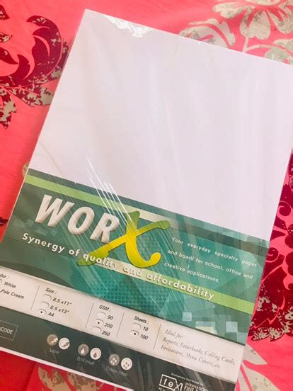 Wholesale 100pcs Worx Specialtyboard Paper 90gsm 200gsm White Short