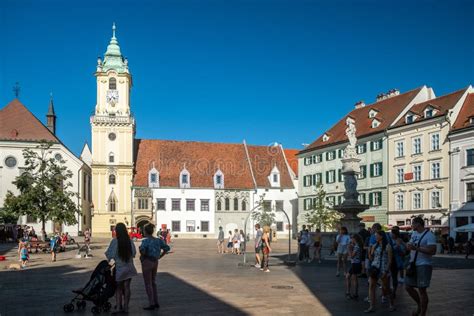 Old Town Hall In Bratislava Editorial Photo Image Of Slovakia