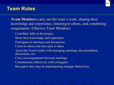 How To Facilitate A Team Roles And Responsibilities Images