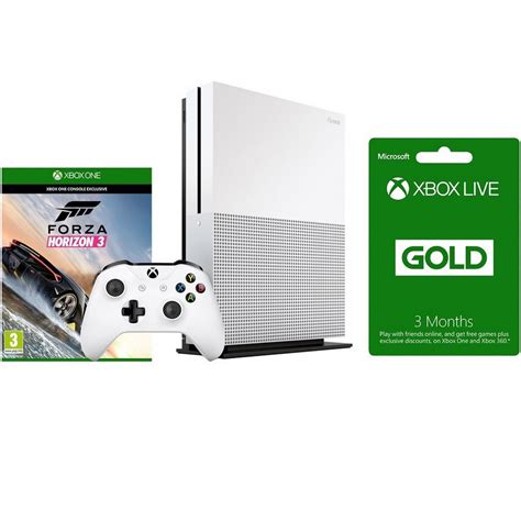 Xbox One S Console 500gb Forza Horizon 3 3 Months Live Gold