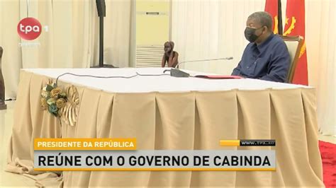 Governador De Cabinda Apresenta A Situação Socioeconómica Da Província Youtube