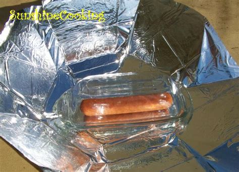 Sunshinecooking Our Solar Hot Dog Cooker
