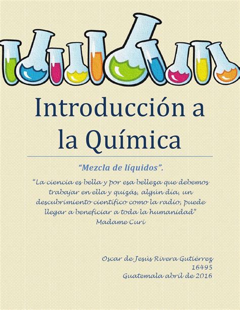 Introducción A La Química By Oscar Rivera Issuu