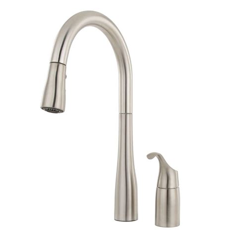 Shop kohler kitchen faucets at wayfair for a vast selection and the best prices online. KOHLER Simplice Single-Handle Pull-Down Sprayer Kitchen ...