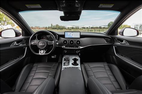 Kia Is Giving The 2022 Stinger A Nicer Interior More Tech And A
