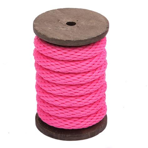 Ravenox Pink Braided Utility Rope Smooth And Long Lasting Cordage