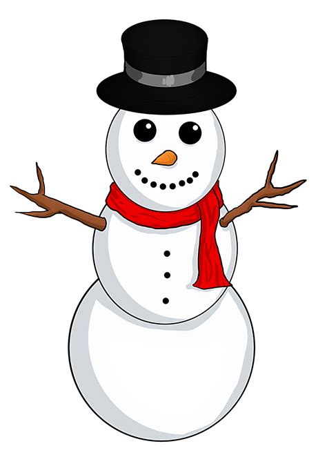 Christmas Snowman Clipart Clip Art Library