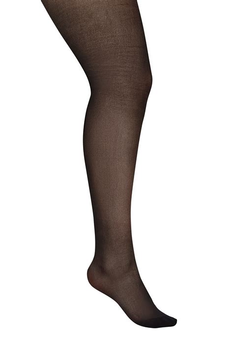 Plus Size Pack Black Denier Tights Yours Clothing