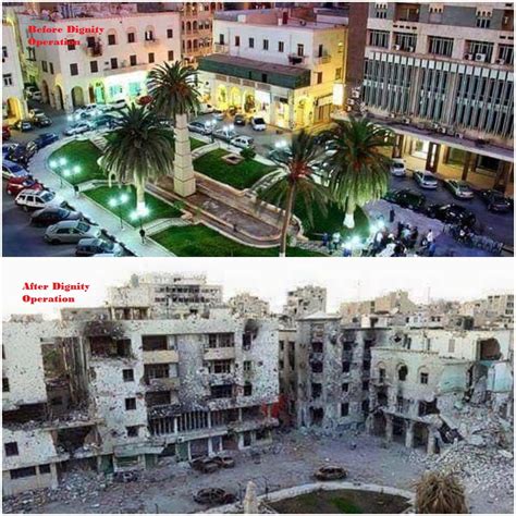 The Libya Observer On Twitter Khalsah Square In Benghazi Before And