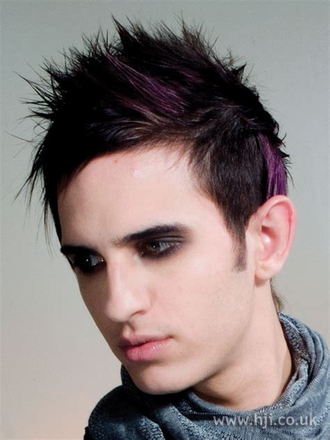 2007 Men Purple Hairstyle Hji