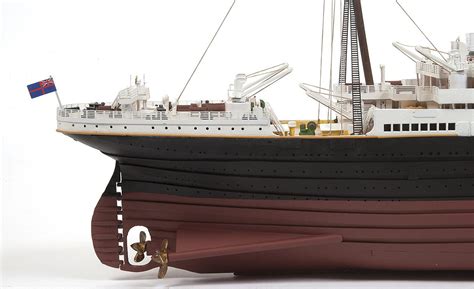 Occre Rms Titanic 1300 Scale Wooden Model Display Kit Hobbies
