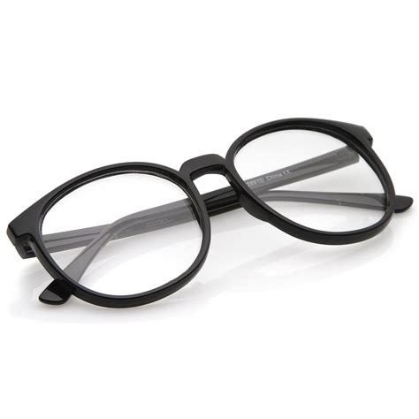 classic p3 horn rimmed clear lens round eyeglasses 53mm sunglass la