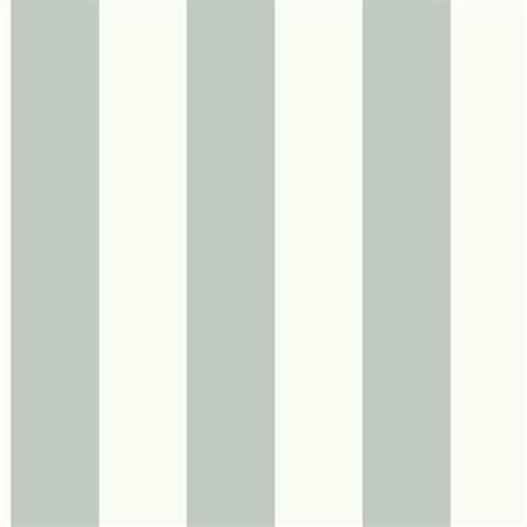 Awning Stripe Wallpaper In Medium Grey From The Magnolia Home
