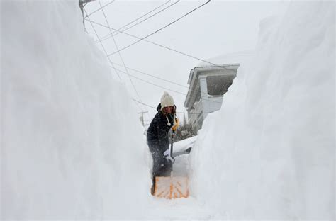 As Snowstorm Winds Down Central Maine Starts Digging Out