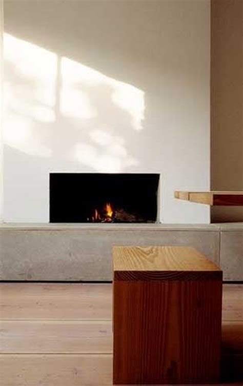 Interior Inspiration Minimalist Fireplace Desmitten Design Journal