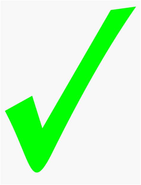Checkmark Symbol Transparent Please Use And Share These Clipart