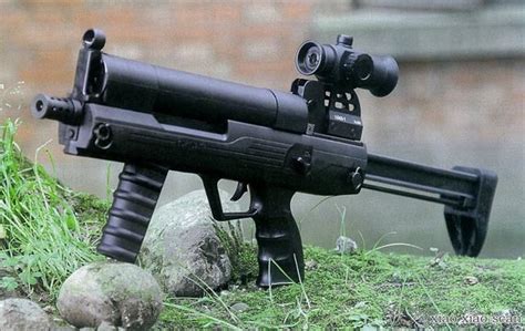 国产csls06式9毫米滚筒冲锋枪现身新浪图片